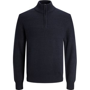 JACK&JONES - JPRBLUJERRY KNIT HALF ZIP - Heren Trui - Groen - Katoen