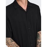 ONLY & SONS Kurzarmhemd »ONSDASH LIFE REG VISC RES SS SHIRT«