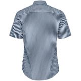 Onssane - Poplin Overhemd - Korte Mouwen - Slim Fit - Knoopsluiting