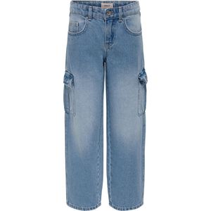 ONLY GIRLS - Wide Leg Fit Jeans - Denim - Blauw