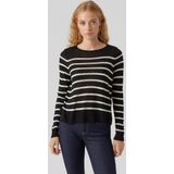Gebreide Pullover - O-hals - Lange Mouwen - Geribde Manchetten - Regular Fit