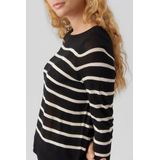 Gebreide Pullover - O-hals - Lange Mouwen - Geribde Manchetten - Regular Fit