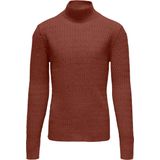 Only Kids - Highneck Pullover - Trui - Roze - Viscose/Polyamide/Polyester