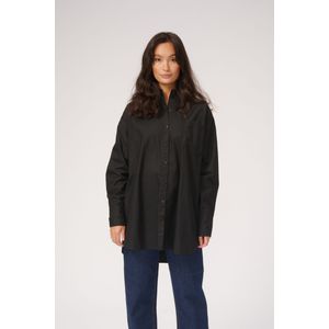 Oversized Shirt - Zwart - Katoen