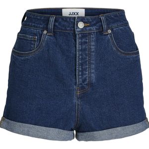 Jack & Jones - Hazel Mini Hoge Taille - Denim Shorts - Ecru