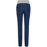 Jeggings - Donker Denim - Elastische Taille - Skinny Fit - Ondersteunende Buikband