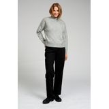 TeeShoppen - Oversized - Coltrui - Beige - Gebreid