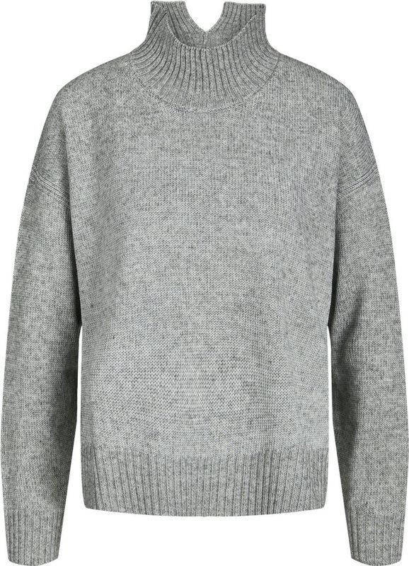 TeeShoppen - Oversized - Coltrui - Beige - Gebreid