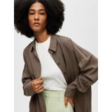 SELECTED FEMME Geribbelde tanktop voor dames, wit (snow white), S