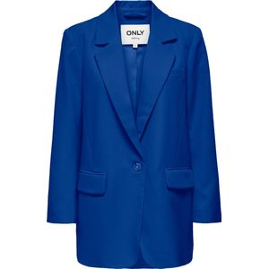 ONLY - ONLLANA-BERRY - Blazer - Donkerblauw - Oversized Fit, 87% Polyester, 13% Elastaan