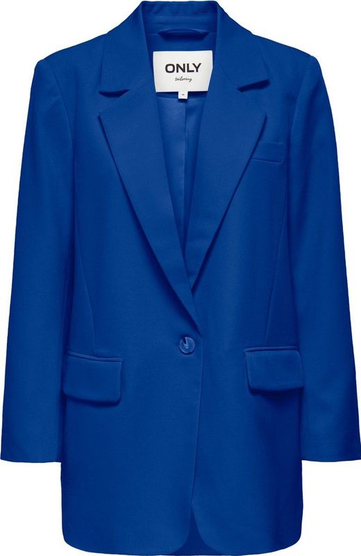 ONLY - ONLLANA-BERRY - Blazer - Donkerblauw - Oversized Fit, 87% Polyester, 13% Elastaan