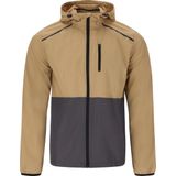 ENDURANCE Sportjas 'Hugoee'  cappuccino / donkergrijs