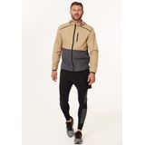 ENDURANCE Sportjas 'Hugoee'  cappuccino / donkergrijs