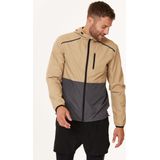 ENDURANCE Sportjas 'Hugoee'  cappuccino / donkergrijs