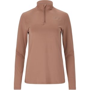 ENDURANCE - Jaelyn - Langarmshirt - Effen Kleur - Polyester, Ademend, Verborgen Ritssluiting, Reflectoren