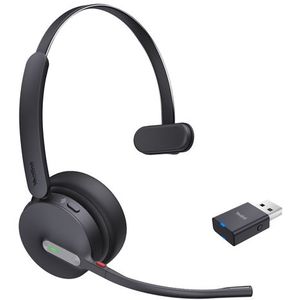 Yealink WH64 Hybrid Mono UC - Draadloze Headset - Zwart - Hoofdband - Kantoor/callcenter
