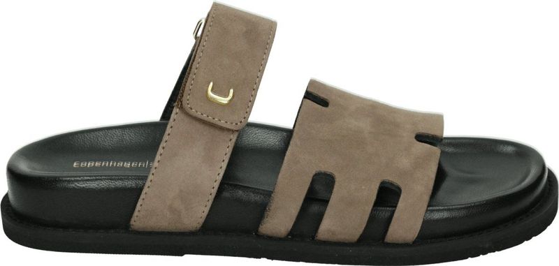 Copenhagen Shoes - Slipper - Suède - Klittenbandsluiting - Dames