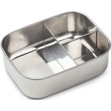 Liewood - Arthur Lunchbox - Dove Blue Mix - 100% Roestvrij Staal