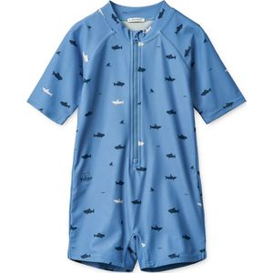Liewood - Max Swim Jumpsuit - Zwempak - Korte Mouwen - Gerecycled Polyester