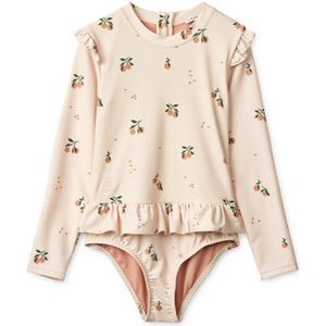 Liewood - Zwempak met Lange Mouwen - Sille - Zwemkleding - Peach2 jaar
