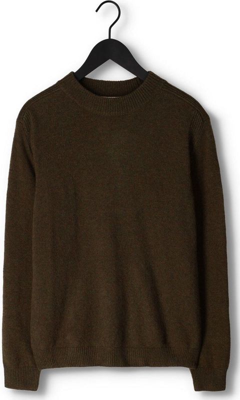 Anerkjendt - Rico - Trui - Olijfgroen - Lamswol