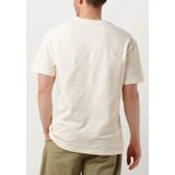 Anerkjendt - Akkikki S/S Structure TEE - T-shirt - Beige - Katoen
