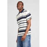 Anerkjendt Sofus T-shirt Donkerblauw Gestreept - Heren