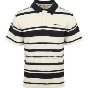 Anerkjendt Sofus T-shirt Donkerblauw Gestreept - Heren