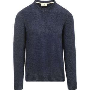 Anerkjendt Trui Sune Chenille Navy - Heren - Pullovers