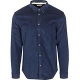 Anerkjendt - Solid Cord Shirt - Blauw - Corduroy