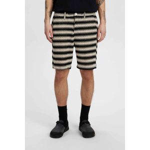 Anerkjendt - AKJAN - Korte Broek - Beige/Zwart - Regular Fit