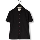 Anerkjendt - Akleo Sss Cot/Linen Shirt - Blauw - Vrijetijds Blouse