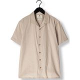 Anerkjendt - SSS Cot/Linen Overhemd - Beige - Katoen/Linnen