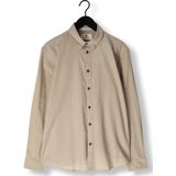 Anerkjendt - Akleif - Overhemd - Zand - Katoen/Linnen Mix