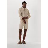 Anerkjendt - Akleif - Overhemd - Zand - Katoen/Linnen Mix