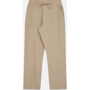 Anerkjendt - Cotton/Linen Ela Broek - Beige - Katoen/Linnen