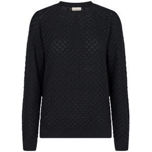Tranquillo - DODO - Gebreide Trui - Effen - Knitwear - Lange Mouw
