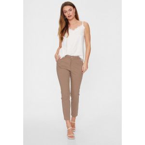 FREEQUENT - FQSOLVEJ-ANKLE-PA - Zomerbroek - Desert taupe - Enkellang in Chino-stijl