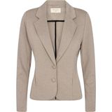 FREEQUENT - FQNANNI - Blazer - Beige - Rechtvallend
