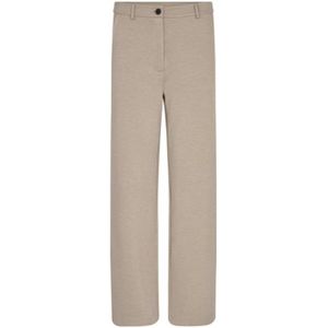 FREEQUENT - FQNANNI - Pantalon - Beige - Hoge Taille - Loose Fit