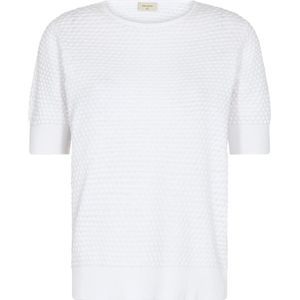 Brilliant White - Hoodie - Katoen - Ronde Hals - Korte Mouwen