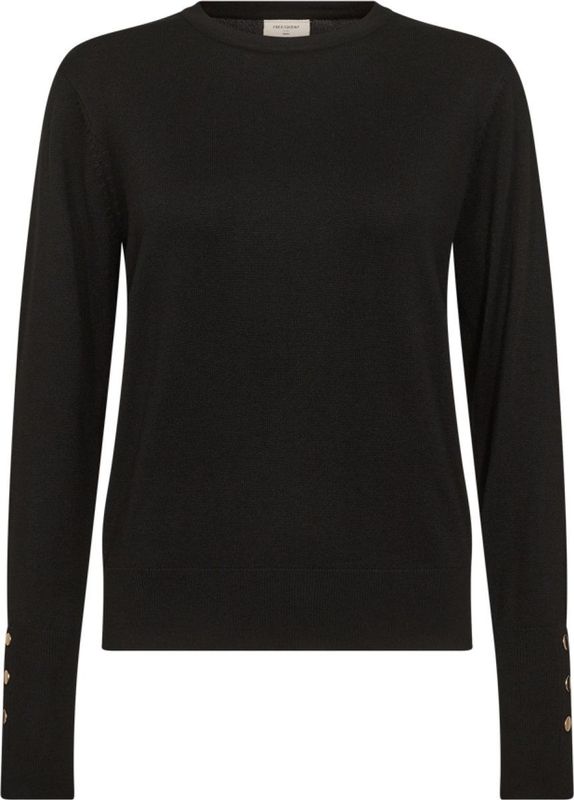 Trendy - KATIE - Gebreide Trui - Effen - Knitwear