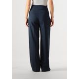 Copenhagen Muse - Loose-Fit Broek - Salute Navy - Polyester Viscose Elastane