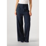 Copenhagen Muse - Loose-Fit Broek - Salute Navy - Polyester Viscose Elastane
