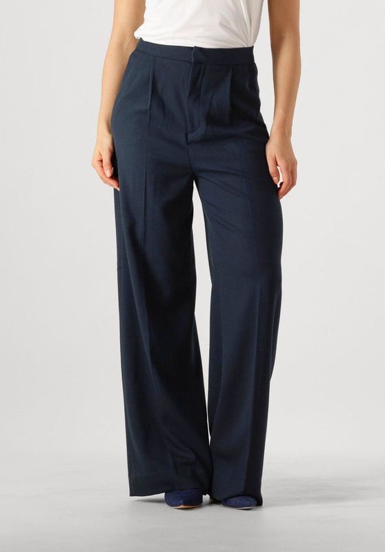 Copenhagen Muse - Loose-Fit Broek - Salute Navy - Polyester Viscose Elastane