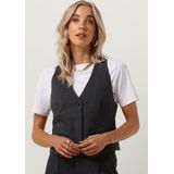 Copenhagen Muse - Tailored Waistcoat - Grijs - Dames - Wolmix