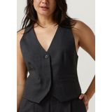 Copenhagen Muse - Tailored Waistcoat - Grijs - Dames - Wolmix