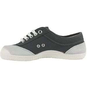 Kawasakivoor mannen. K23 Trainers Retro 23 zwart (45), Stof, Plat, Veters, Casual