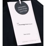 KnowledgeCotton Apparel - Long Sleeve - Donkergrijs - Katoen