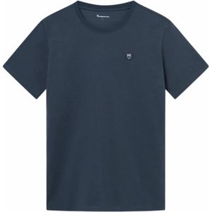 T-Shirt mit Abzeichen KnowledgeCotton Apparel Loke